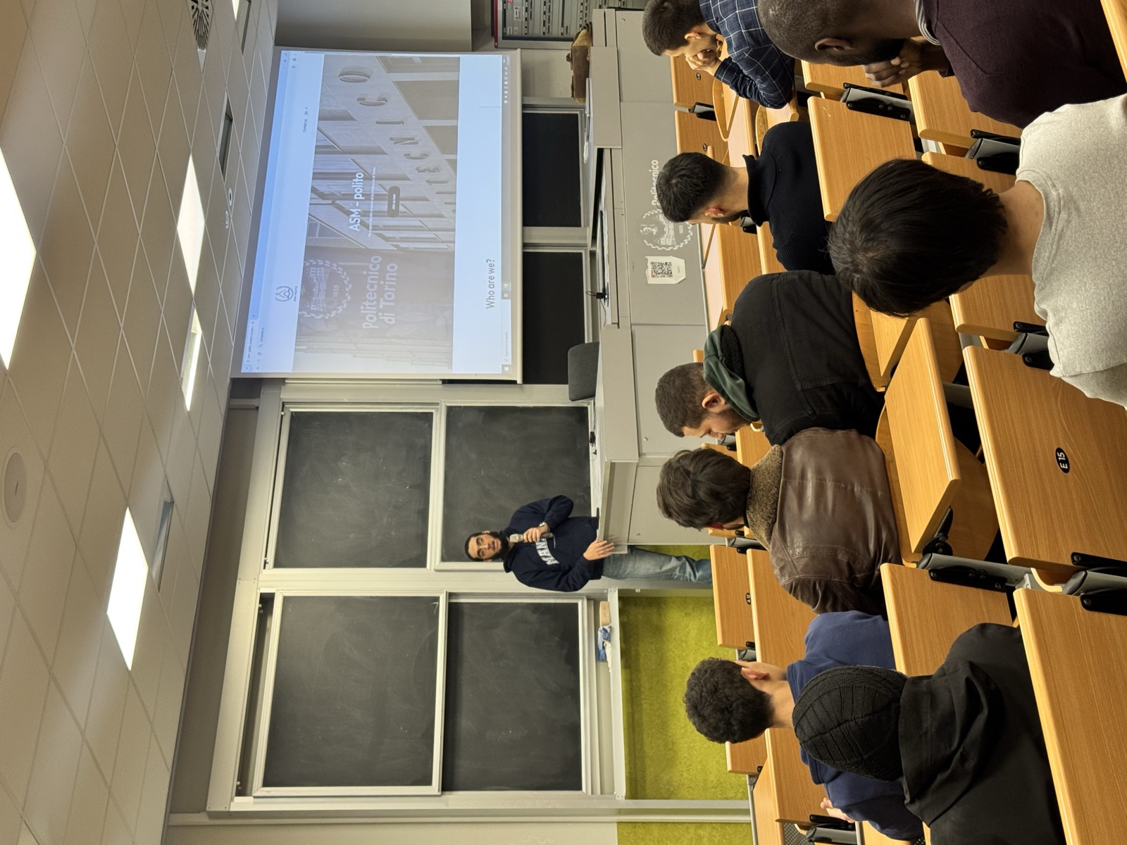 Student networking and icebreaker session