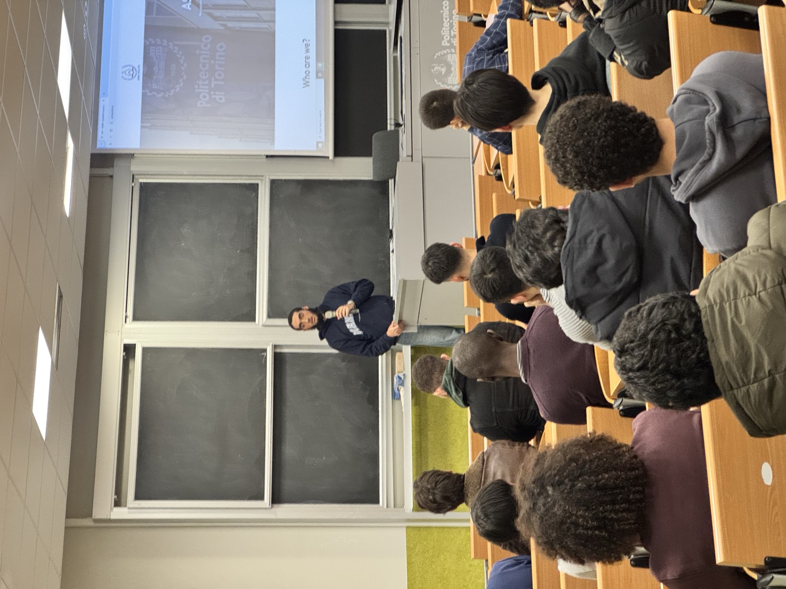 Q&A session covering Turin bureaucracy and housing
